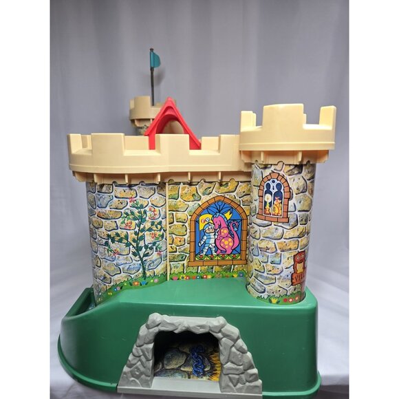 VTG 1974 Fisher Price Little People Castle 993 Play Family Castle - Picture 7 of 16